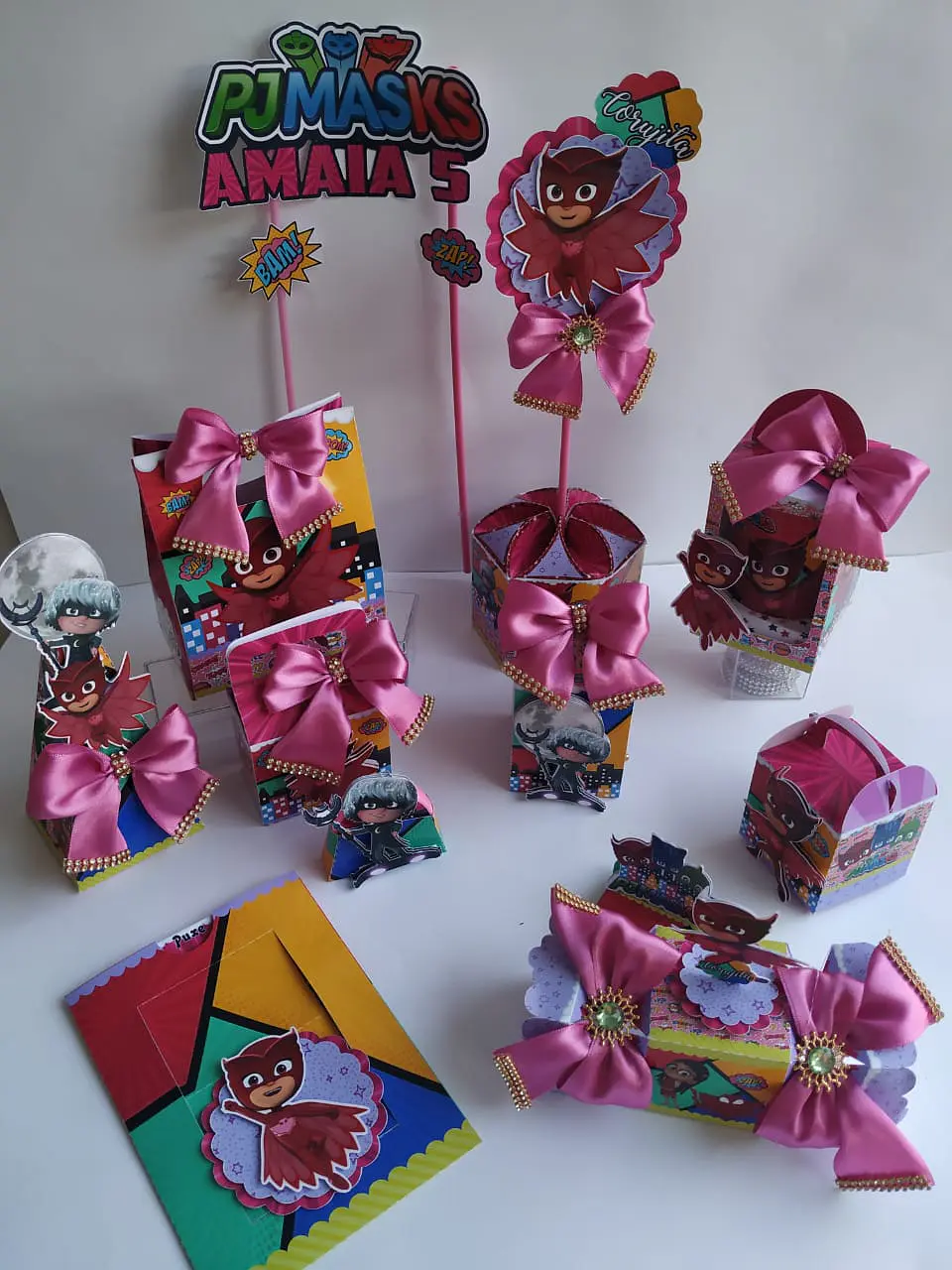 Arquivo de Corte Pj Mask Menina 1
