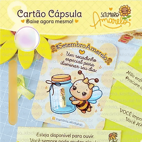 Arquivo Setembro Amarelo Crtão Capsula - IDEIA