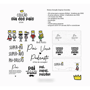 Arquivo Cenecas Coleção Dia dos Pais - BÁSICA