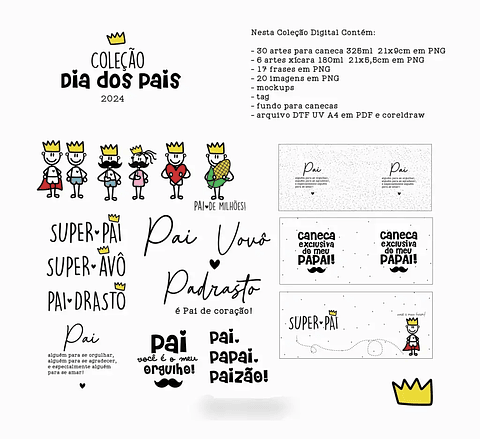 Arquivo Cenecas Coleção Dia dos Pais - BÁSICA