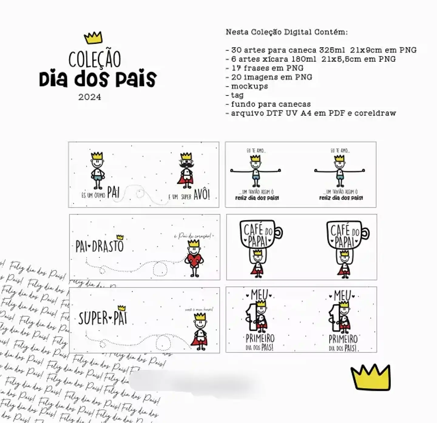 Arquivo Cenecas Coleção Dia dos Pais - BÁSICA 3