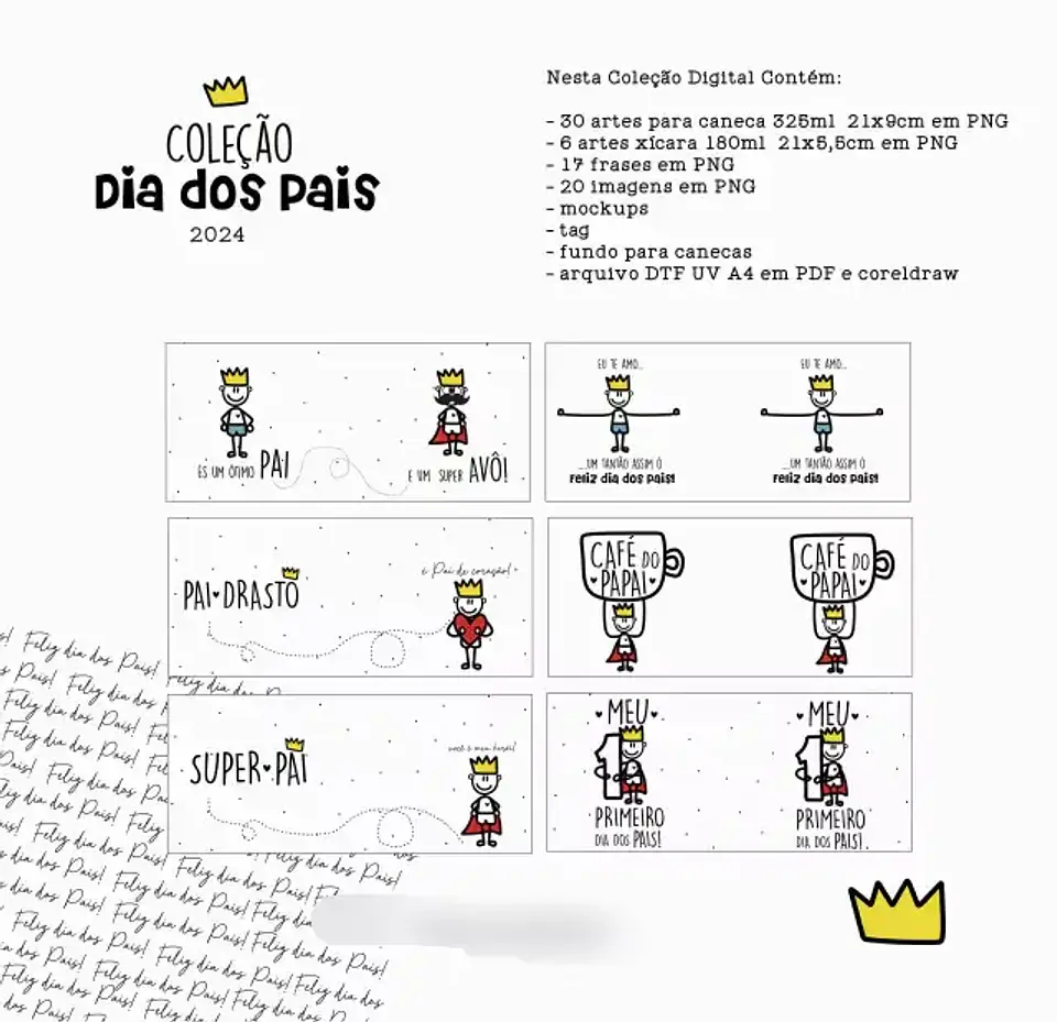 Arquivo Cenecas Coleção Dia dos Pais - BÁSICA 3