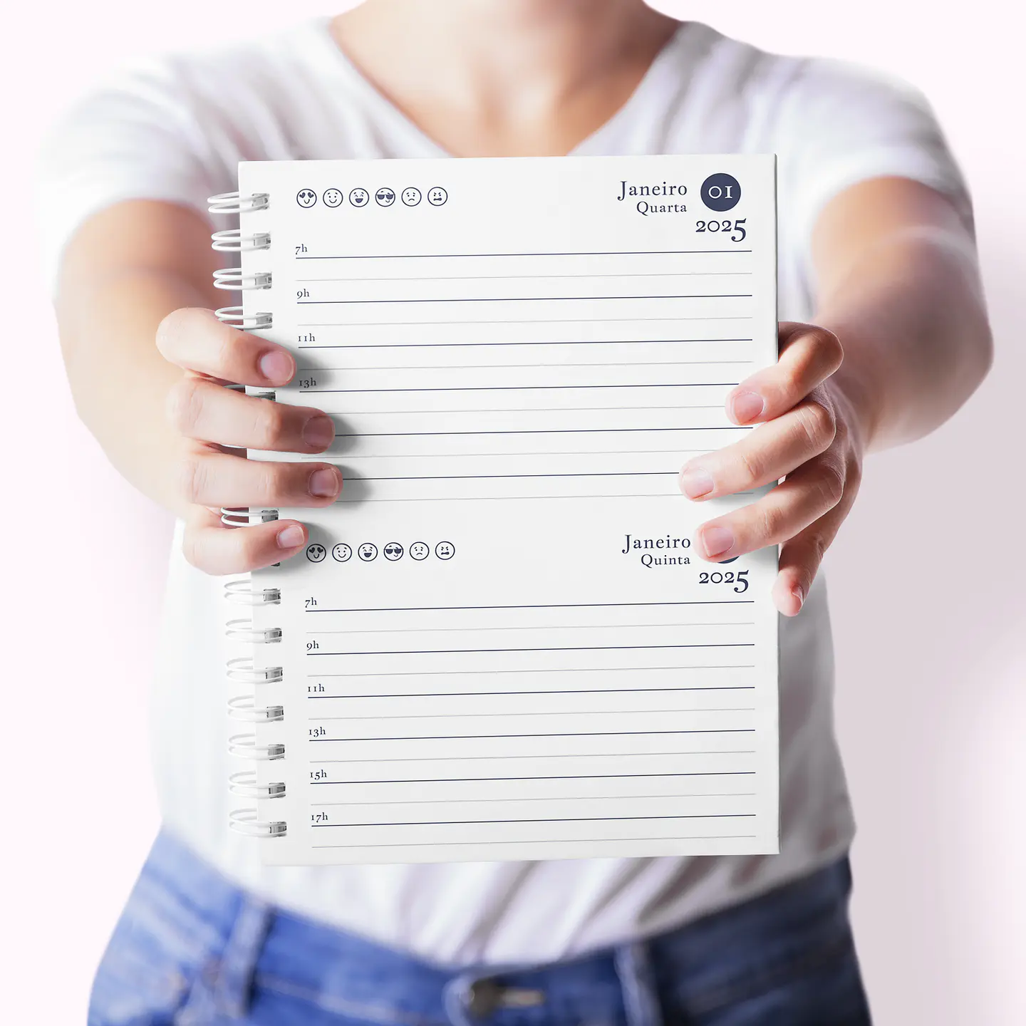 Arquivo Encadernação Pack Agenda A5 – Datada 2025 – 1 DIA POR PÁGINA e 2 DIAS POR PÁGINA – ORGANIZE 2025 10