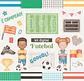 Kit Digital Futebol Aquarela - Thumbnail 1
