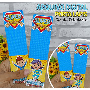 Arquivo Dia do Estudante Card Lápis