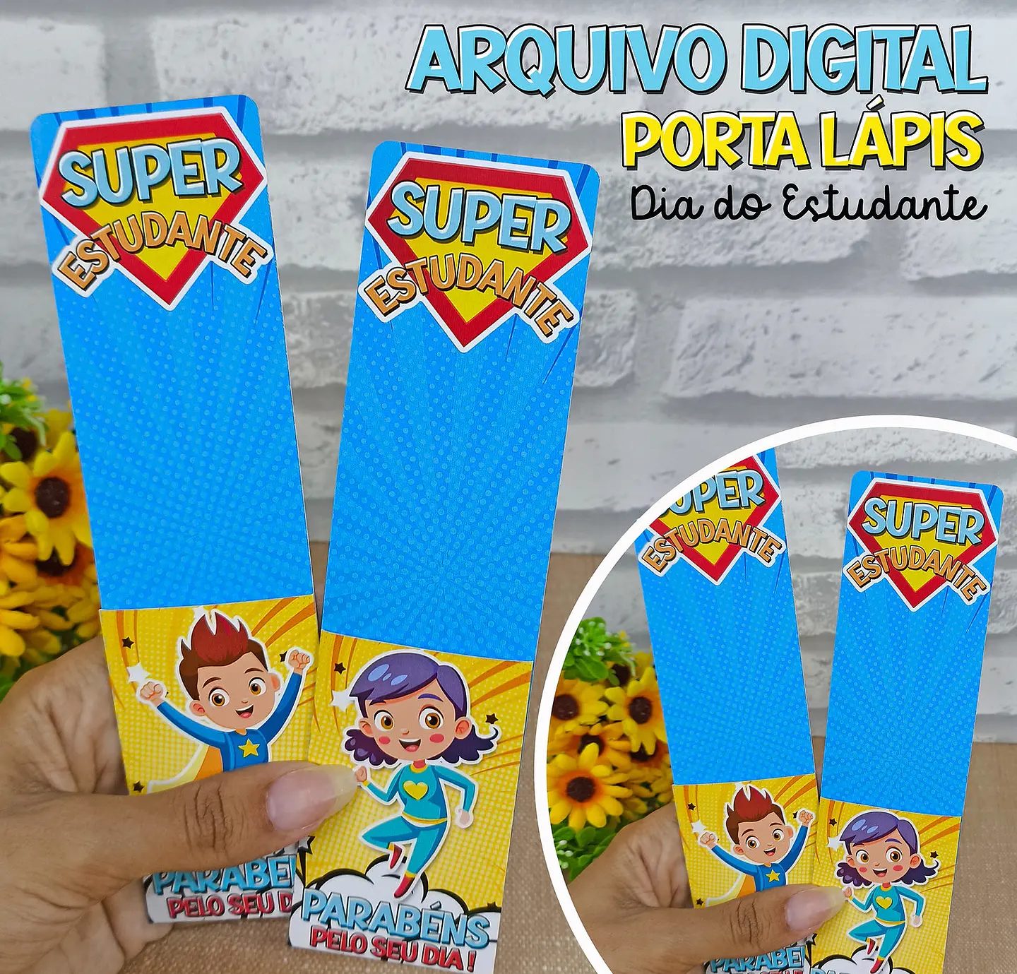 Arquivo Dia do Estudante Card Lápis 1