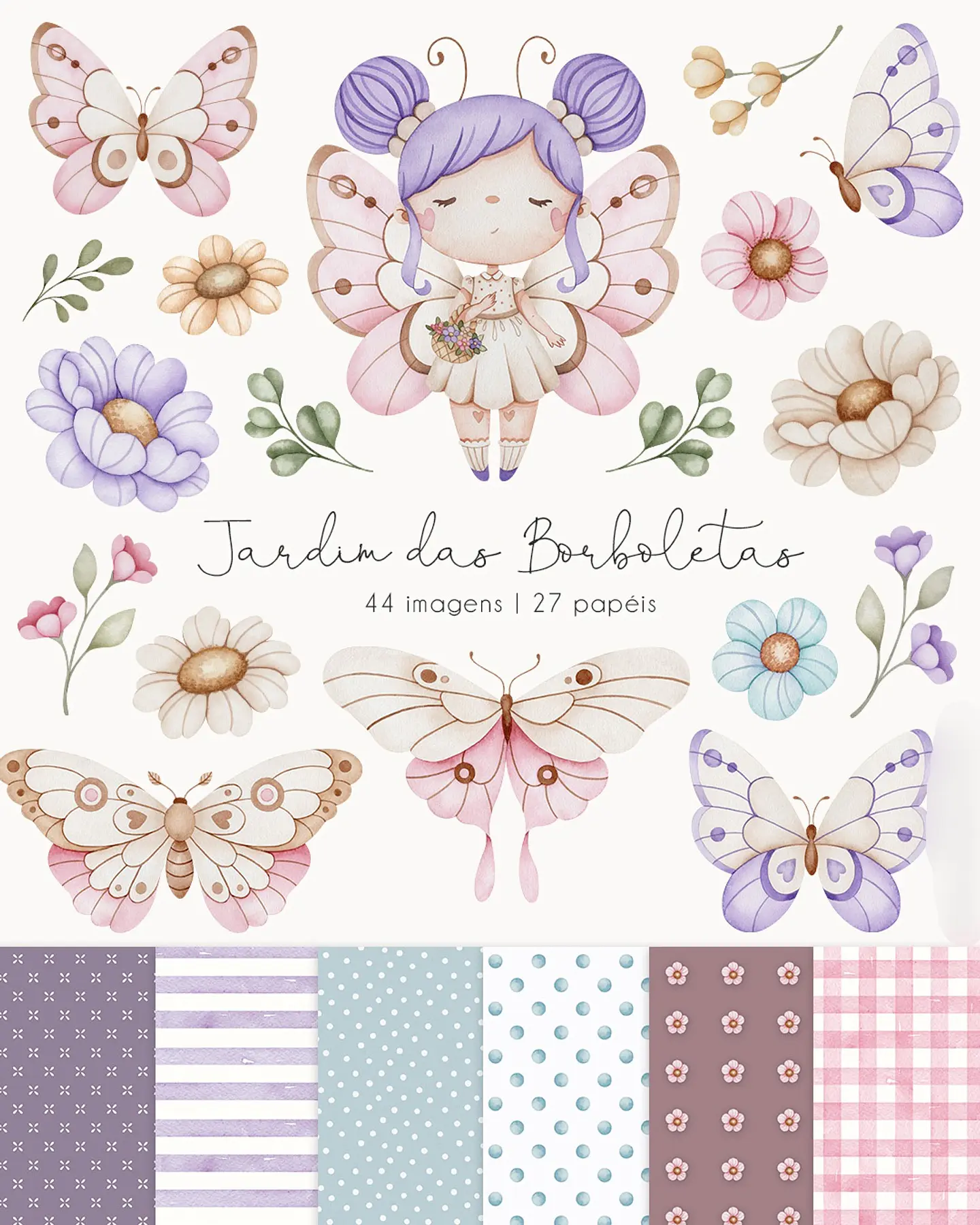 Kit Digital Jardim das Borboletas - NI 1