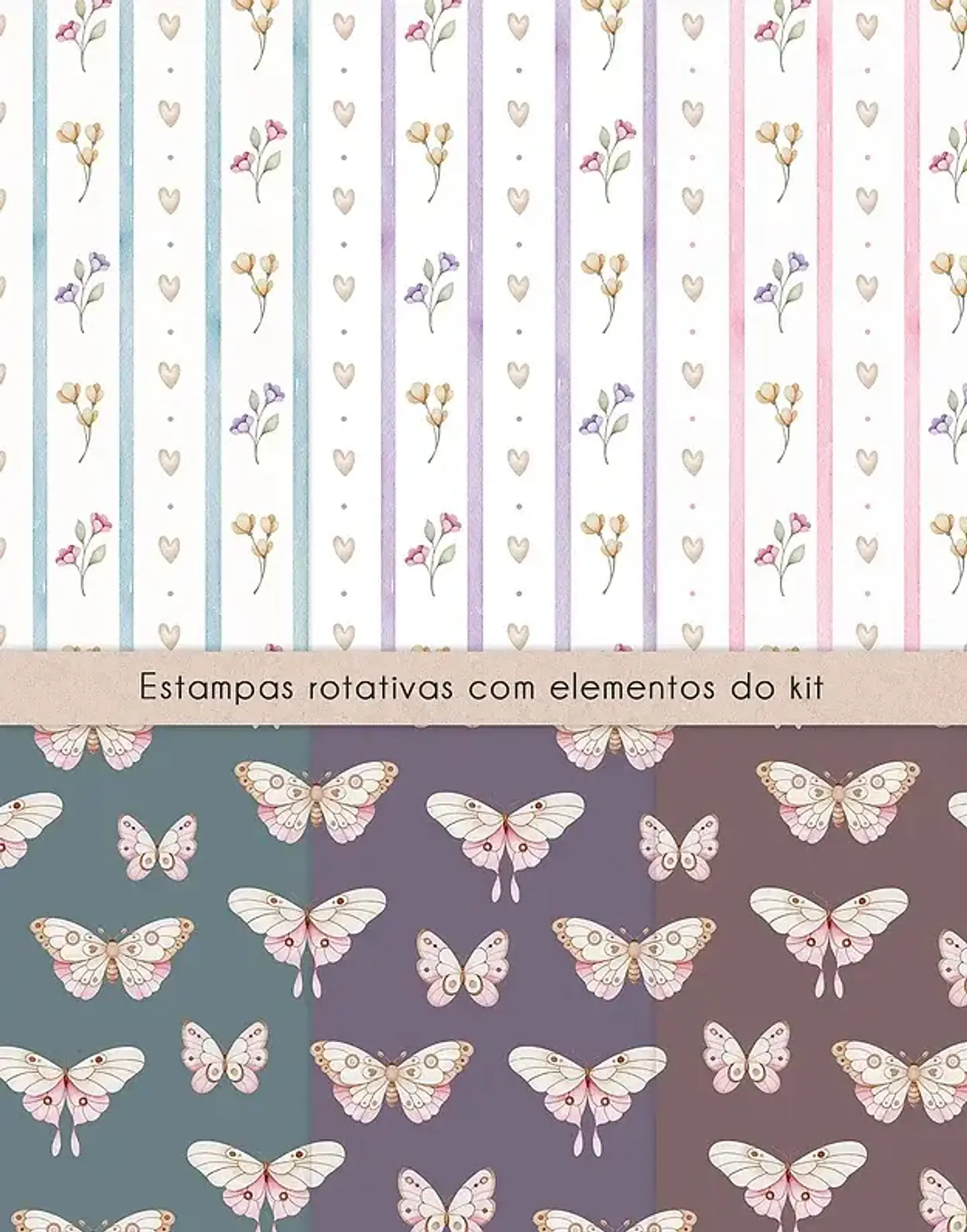 Kit Digital Jardim das Borboletas - NI 3
