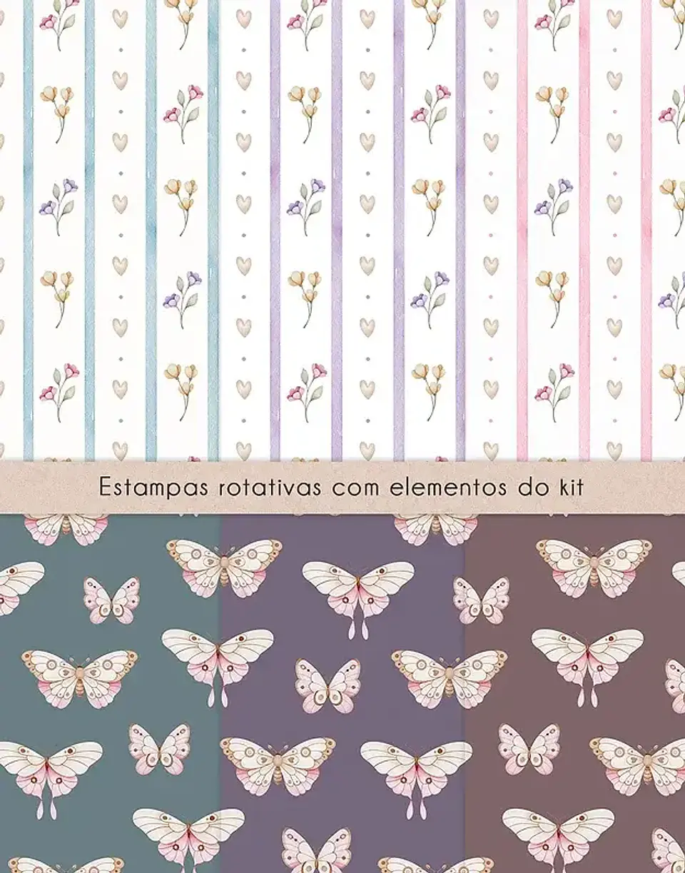 Kit Digital Jardim das Borboletas - NI 3