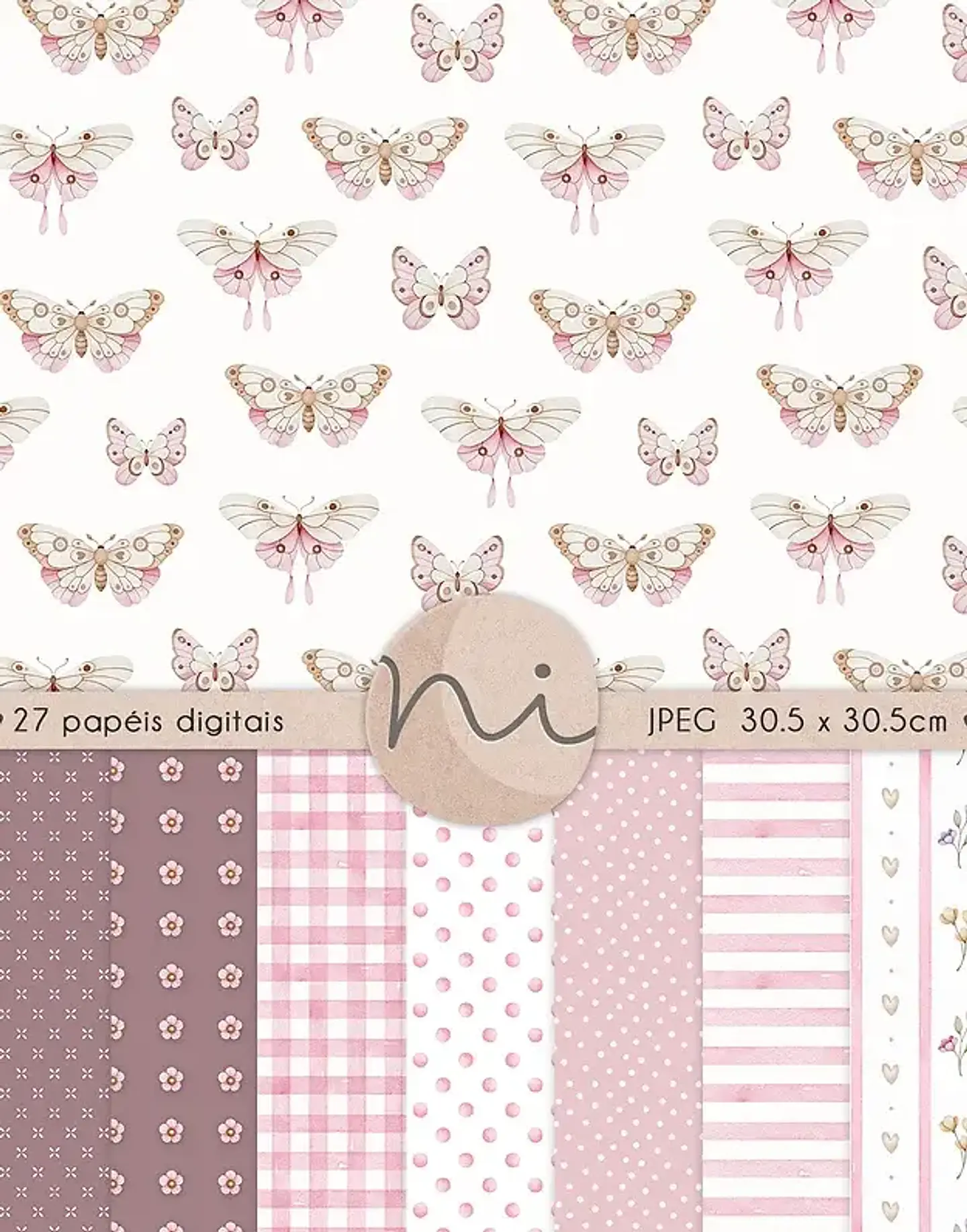 Kit Digital Jardim das Borboletas - NI 5