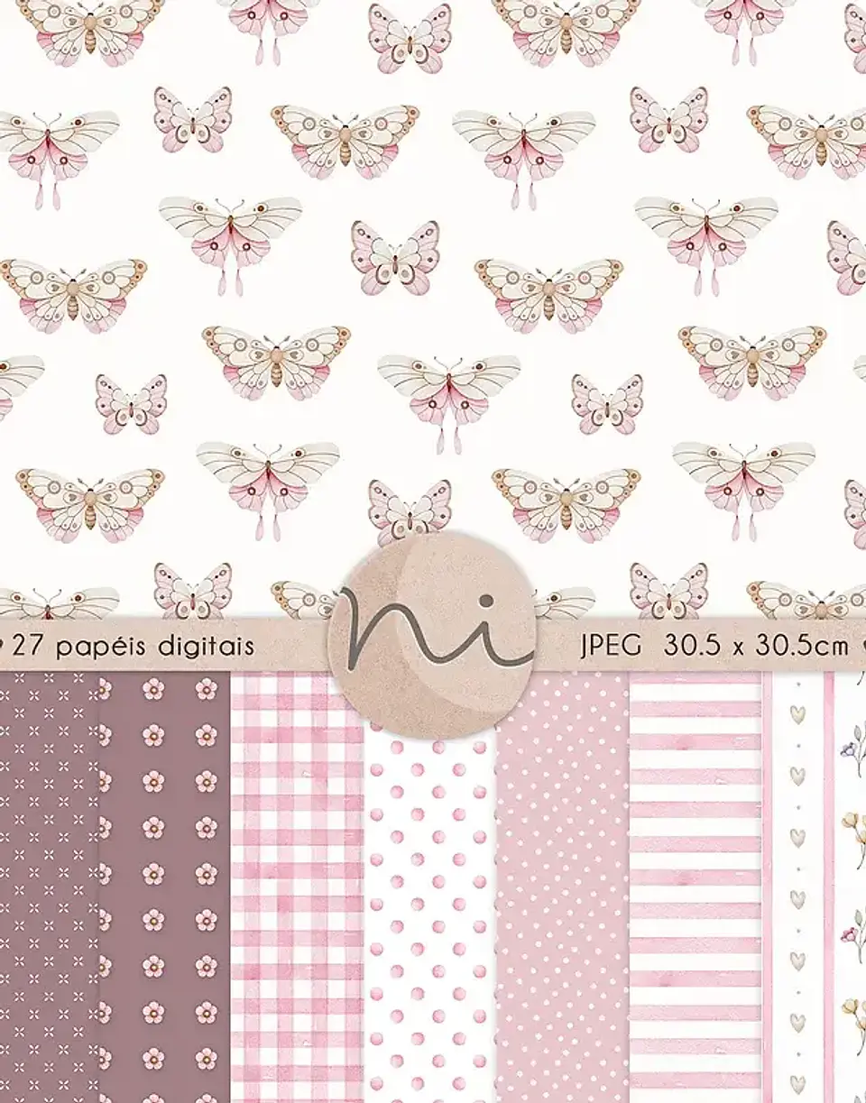Kit Digital Jardim das Borboletas - NI 5