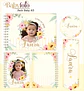 Arquivo Encadernação Baby Foto Floral - Thumbnail 1