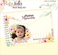 Arquivo Encadernação Baby Foto Floral - Thumbnail 8