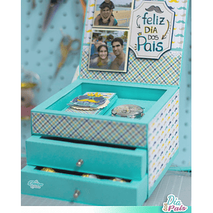 Arquivo de Corte Caixa Gaveta Dia dos Pais