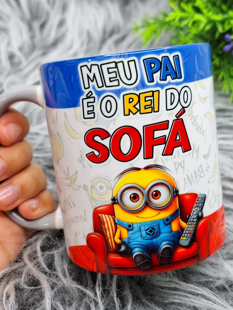 Arquivo Caneca Dia dos Pais Minnions Divertidos 2