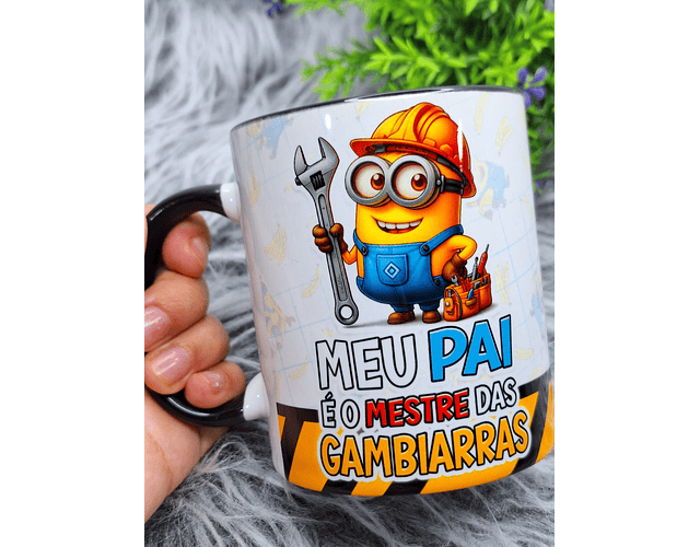 Arquivo Caneca Dia dos Pais Minnions Divertidos