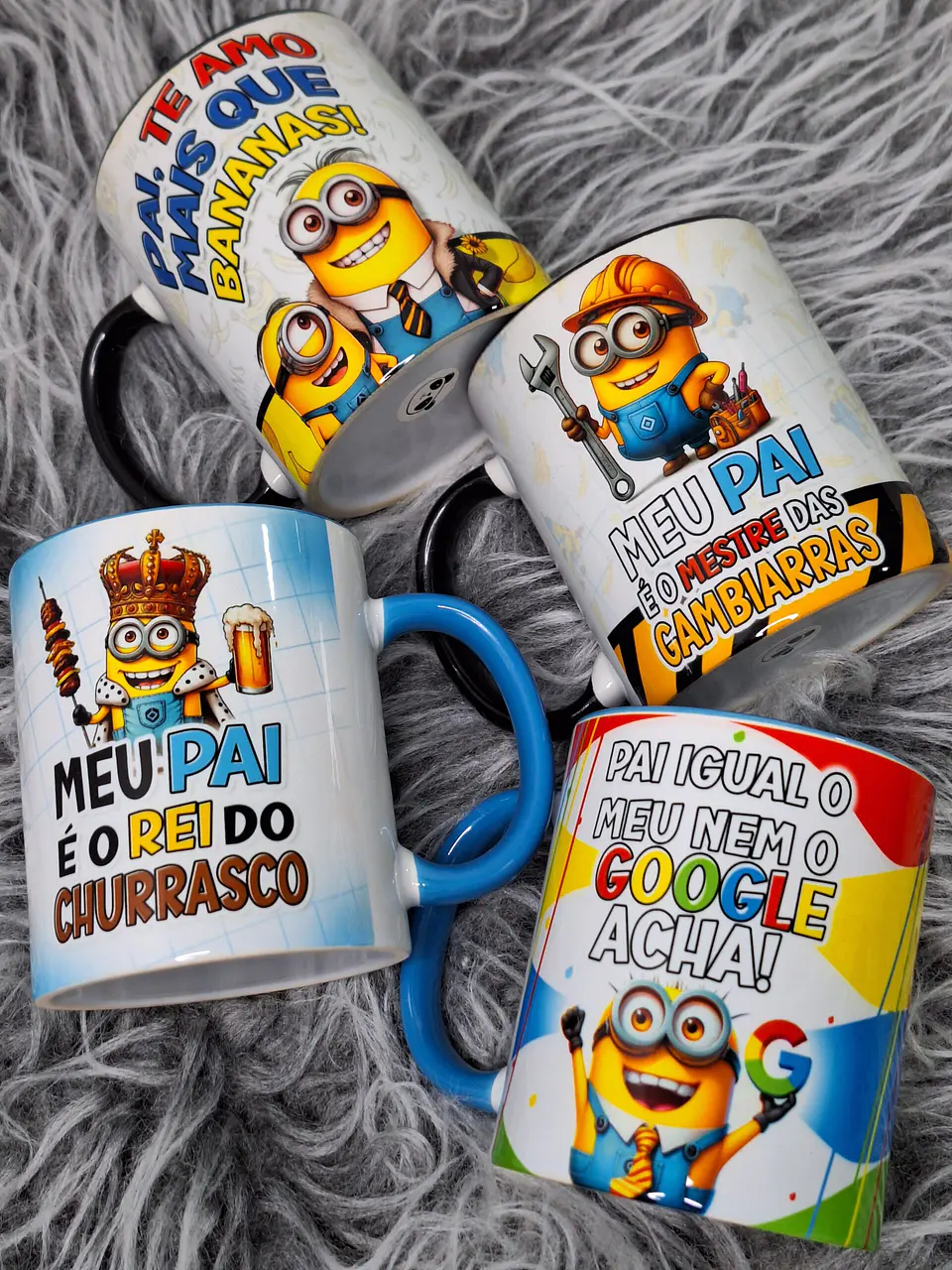 Arquivo Caneca Dia dos Pais Minnions Divertidos 7