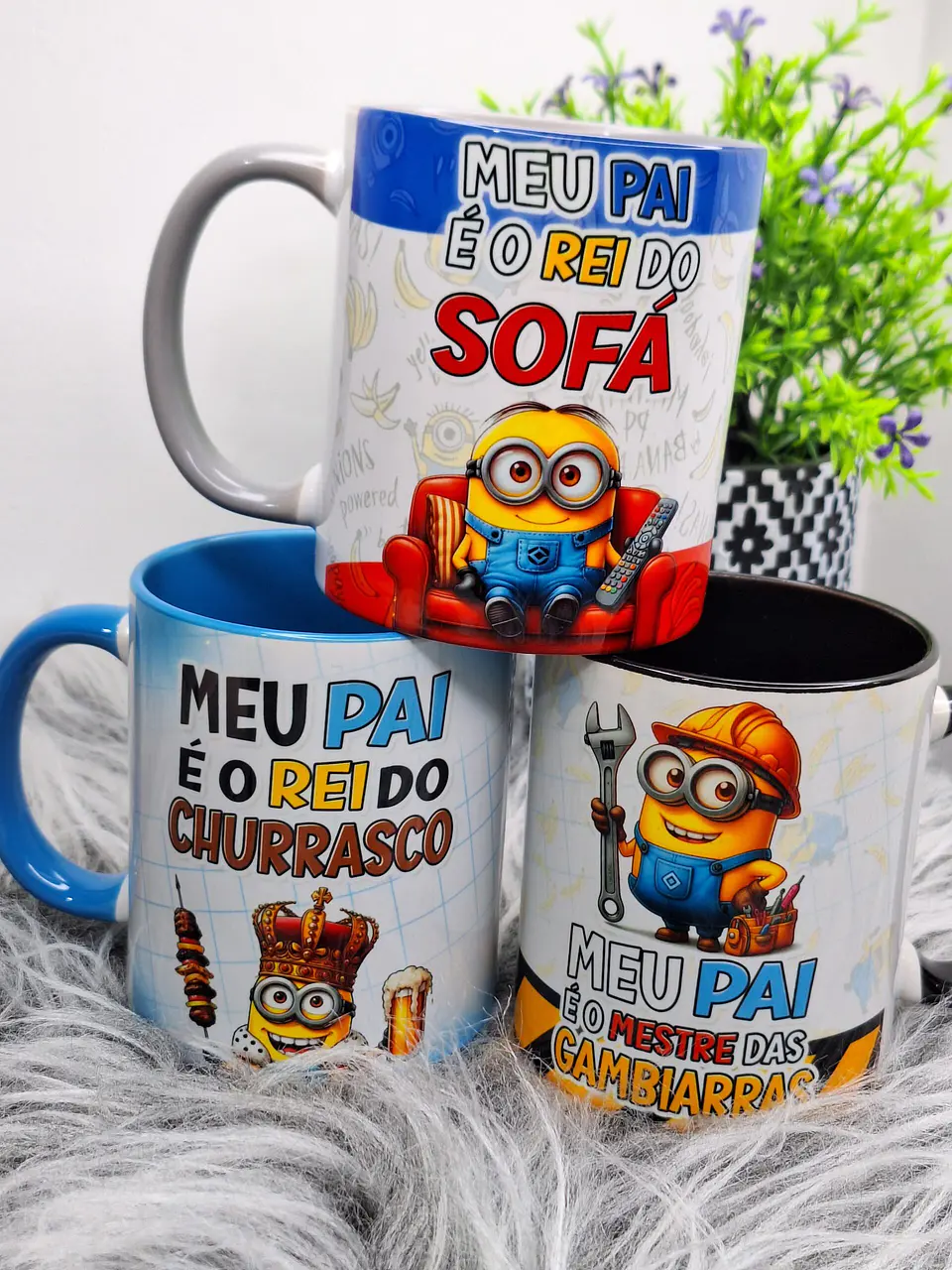 Arquivo Caneca Dia dos Pais Minnions Divertidos 8