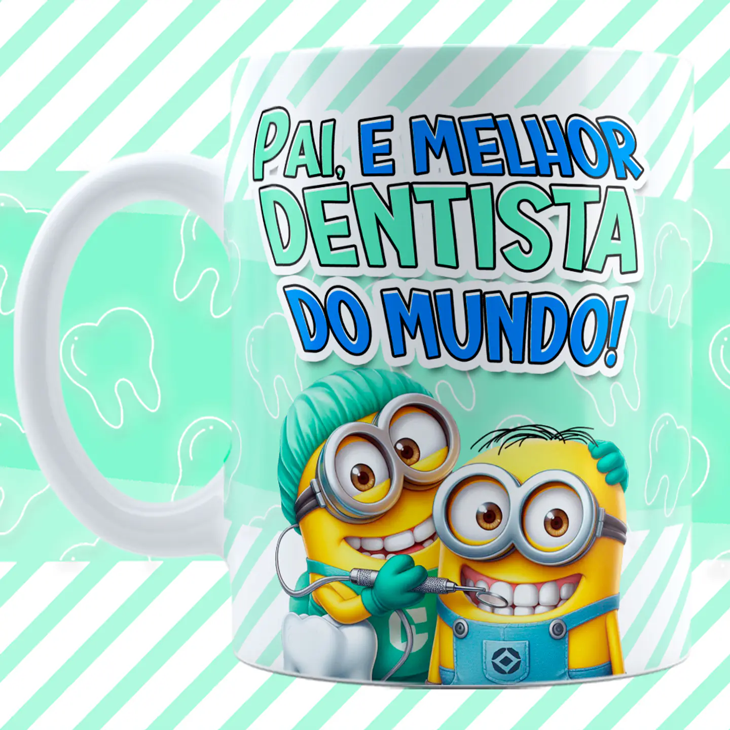 Arquivo Caneca Dia dos Pais Minnions Profissões 4