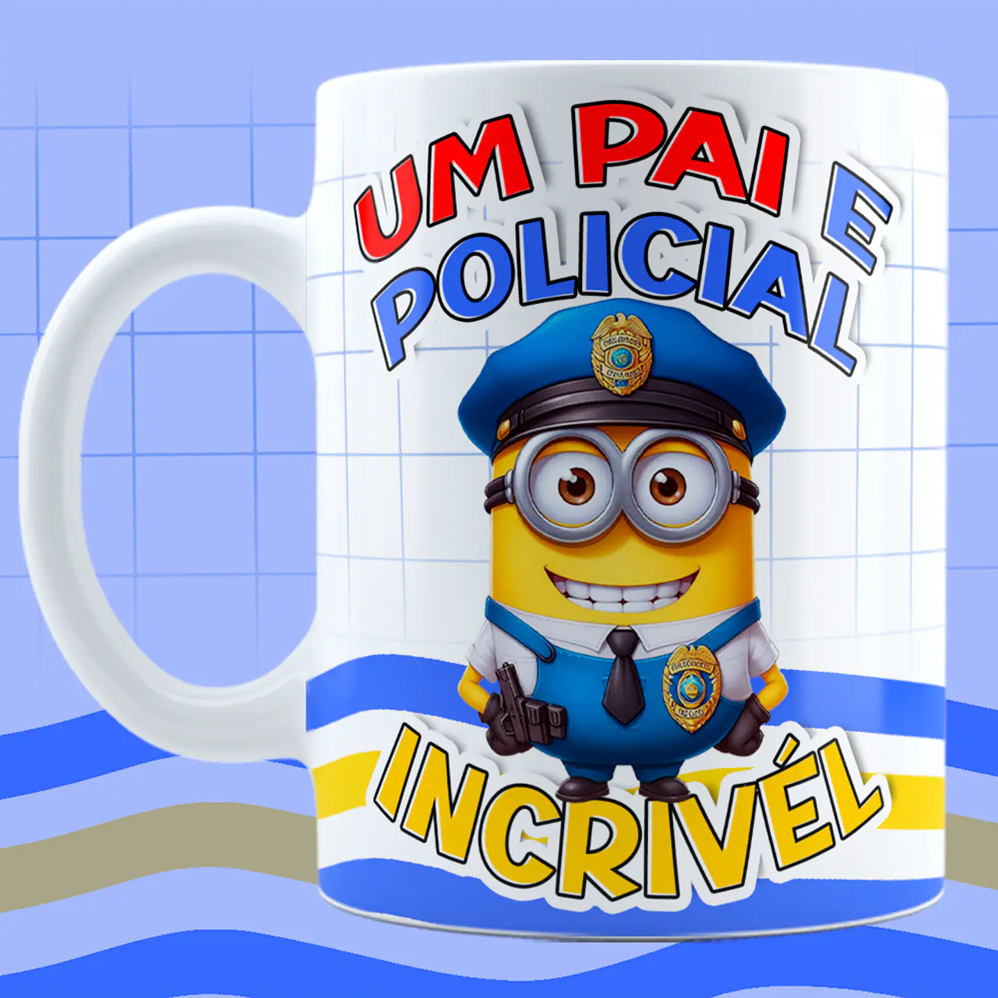 Arquivo Caneca Dia dos Pais Minnions Profissões 7