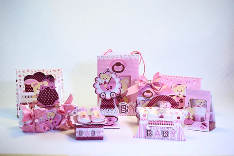 Arquivo de Corte Chá de Bebe Menina