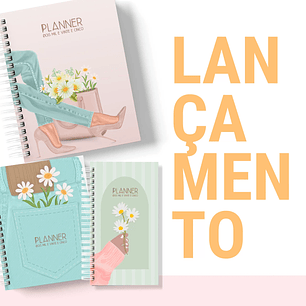 Arquivo encadernação Combo Planners 2025 - COMPLETO