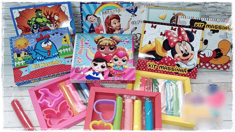 Arquivo De Corte Kit Massinha  Diversos Personagens