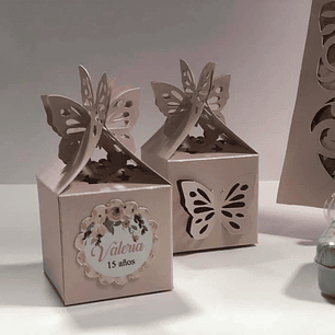 Arquivo de Corte Caixa Borboleta - SOMENTE MOLDE