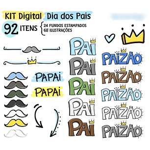Kit Digital Dia dos Pais 2019 - PANDOCA