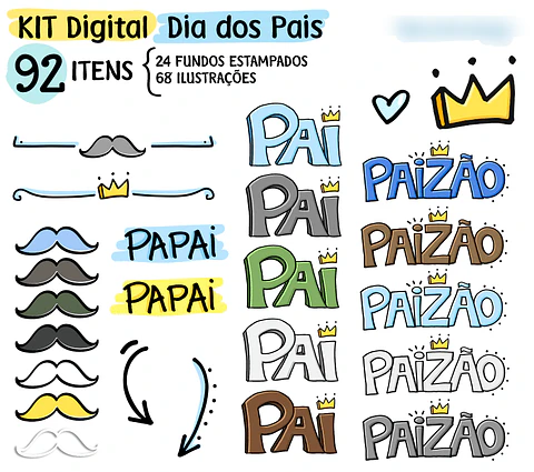 Kit Digital Dia dos Pais 2019 - PANDOCA