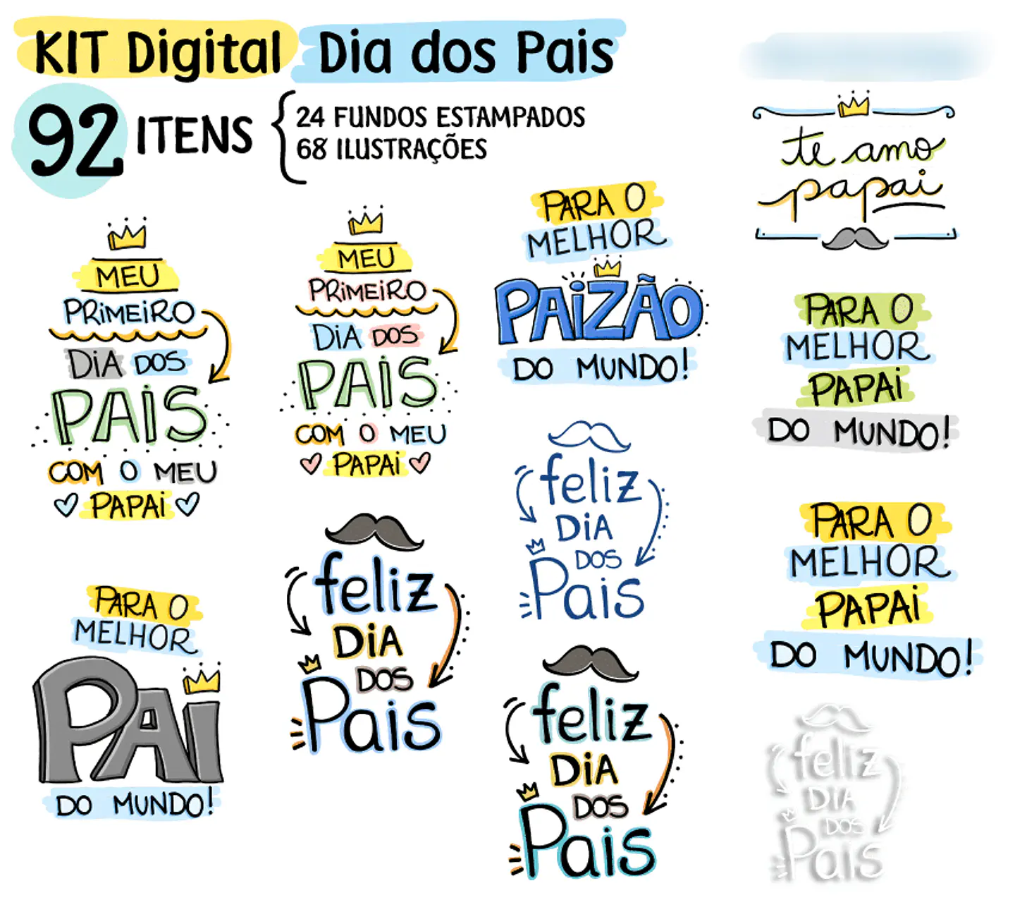 Kit Digital Dia dos Pais 2019 - PANDOCA 3