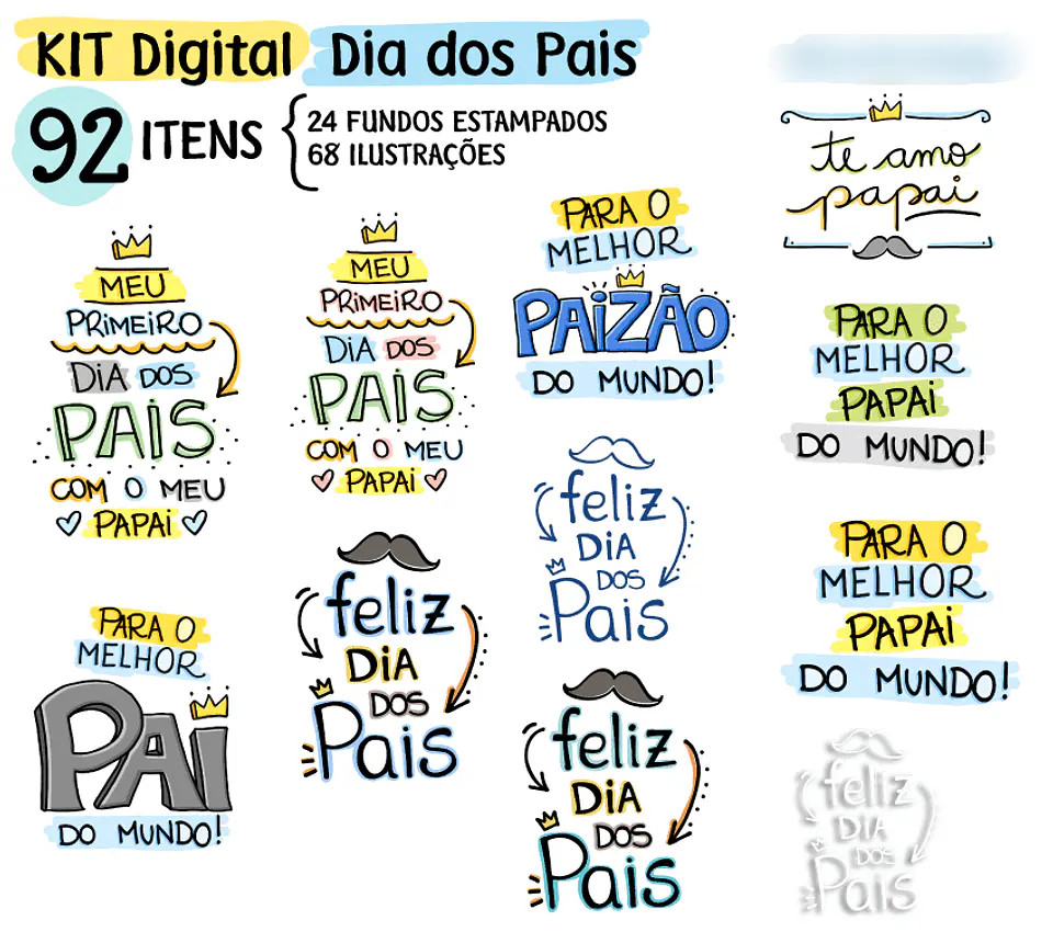 Kit Digital Dia dos Pais 2019 - PANDOCA 3