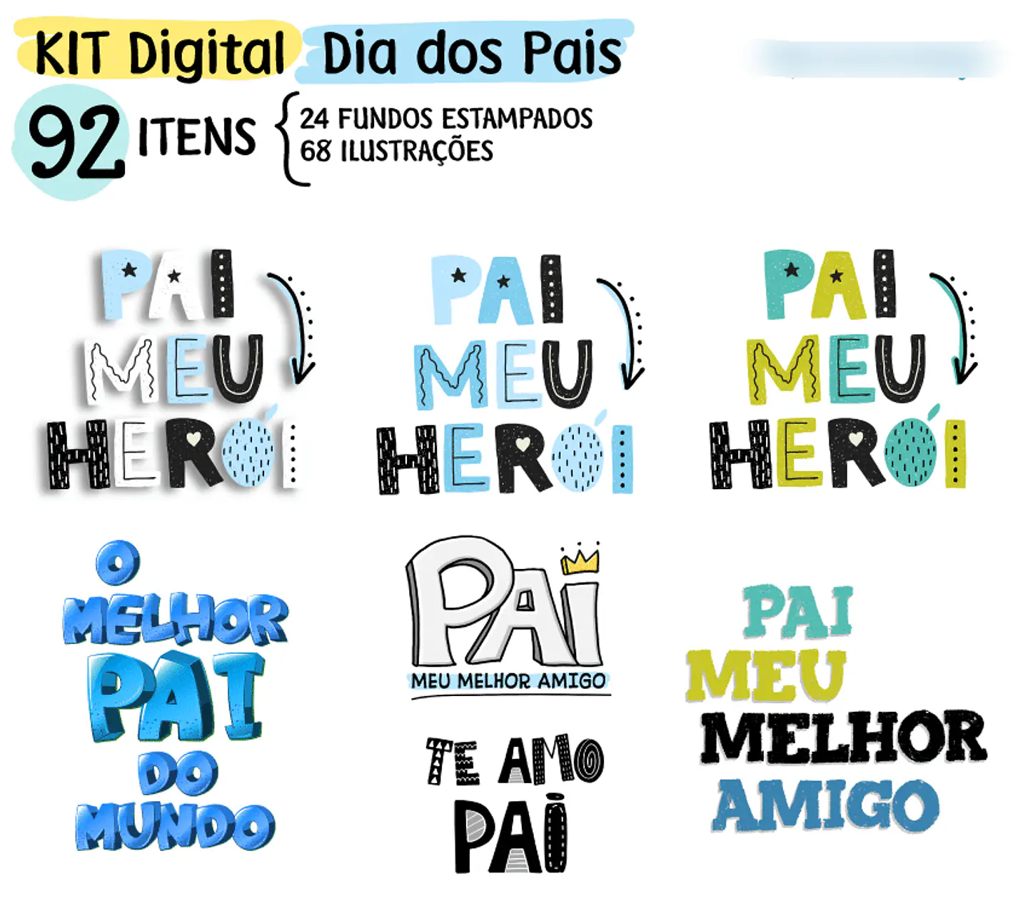 Kit Digital Dia dos Pais 2019 - PANDOCA 4