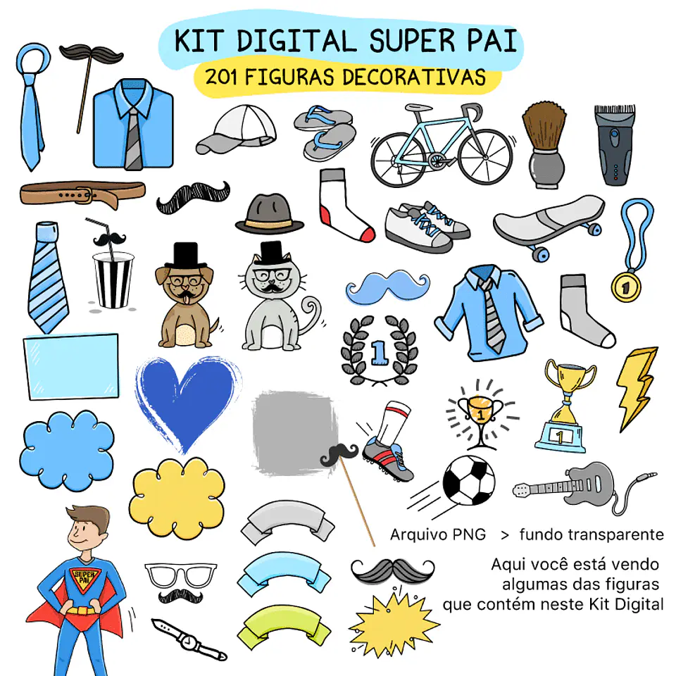 Kit Digital Dia dos Pais 2020 - PANDOCA 4