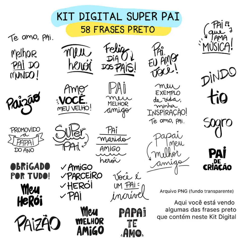 Kit Digital Dia dos Pais 2020 - PANDOCA 7