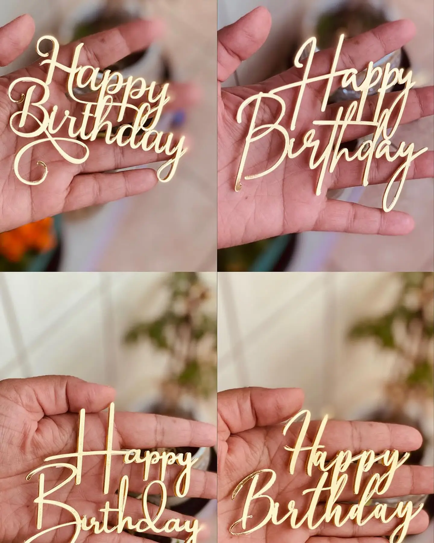 Arquivo Topos de Bolo Combo Happy Birthday - 18 modelos 2