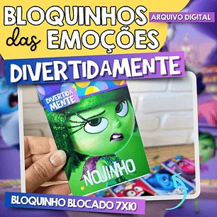 Arquivo Divertidamente Bloquinho Blocado 7x10