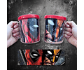 Arquivo Pack de Canecas Acrilicas DeadPool e Wolverine - Ilustracin