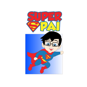 Arquivo Topo de Bolo Dia dos Pais Super Pai - EM CAMADAS