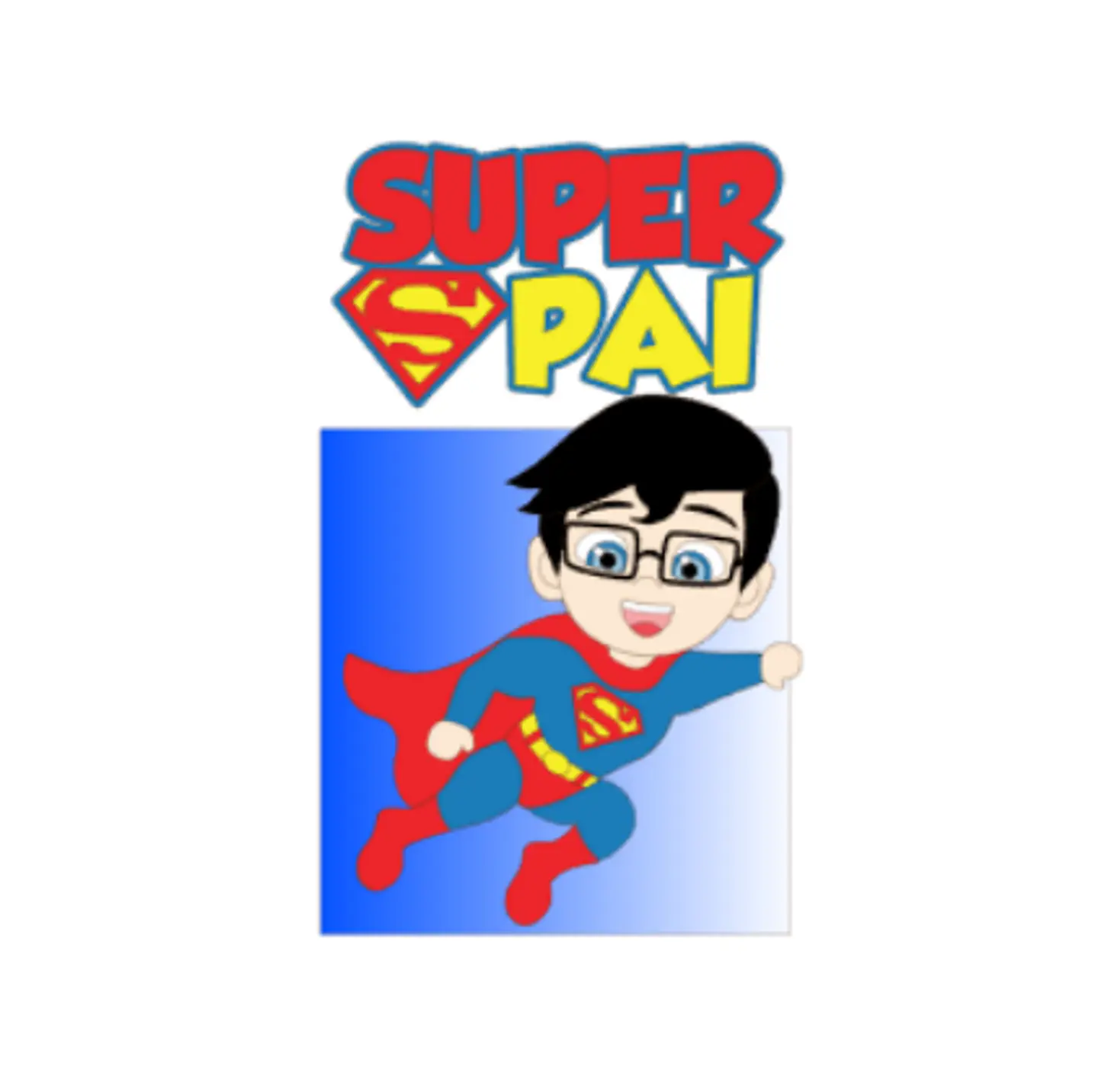 Arquivo Topo de Bolo Dia dos Pais Super Pai - EM CAMADAS 1