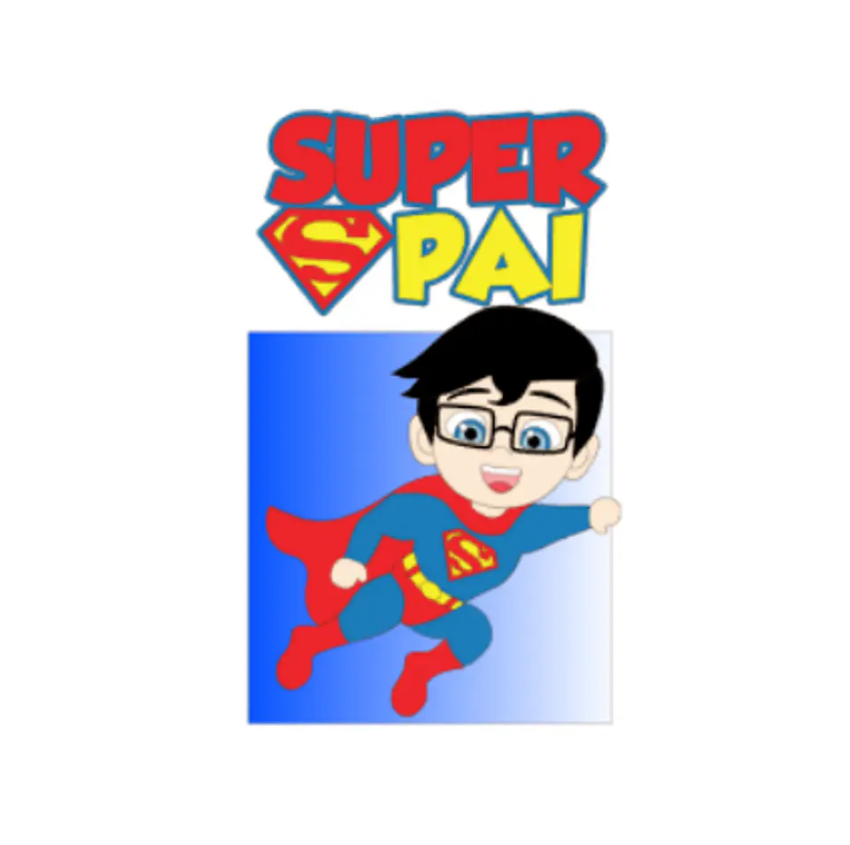 Arquivo Topo de Bolo Dia dos Pais Super Pai - EM CAMADAS 1