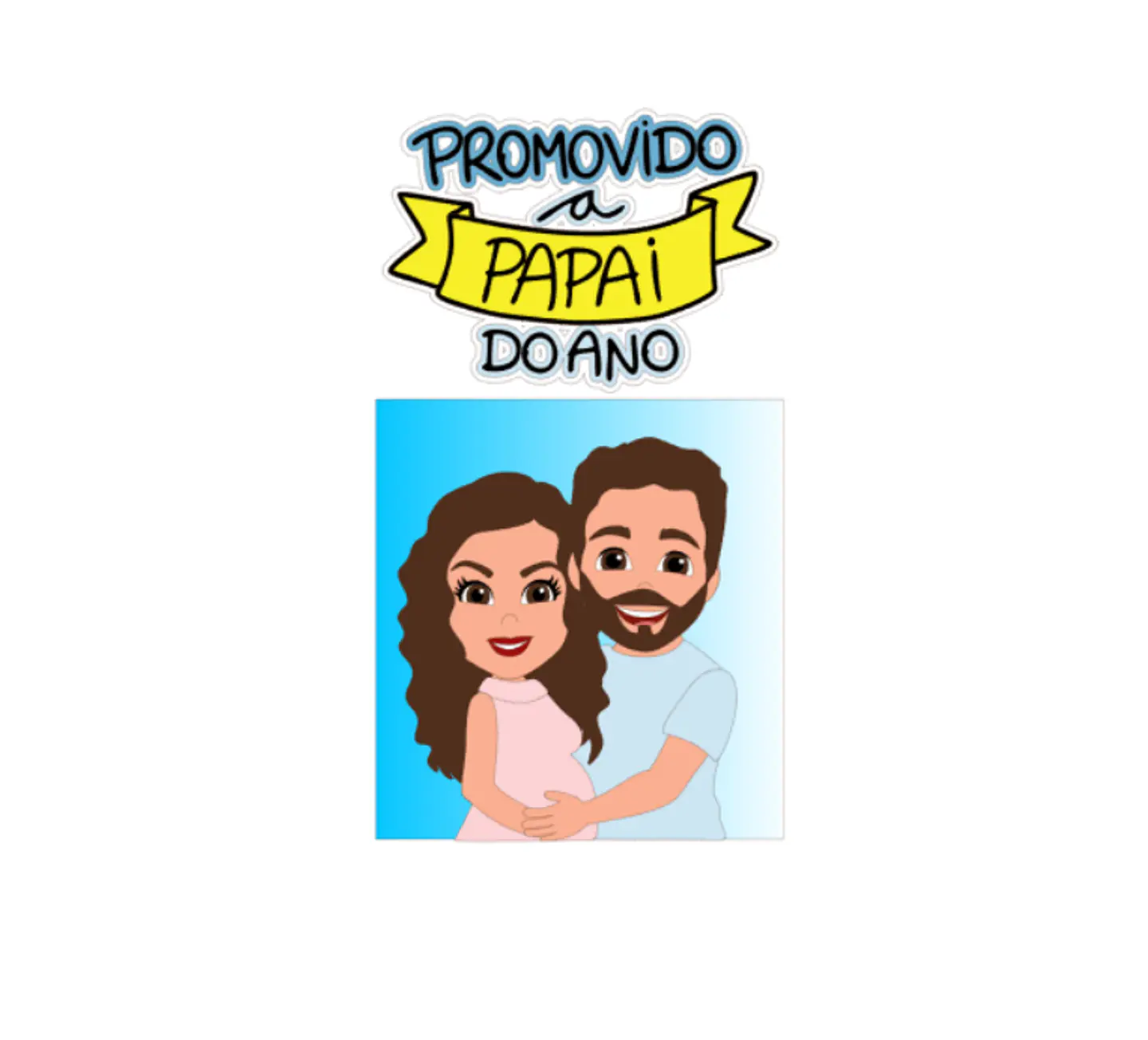 Arquivo Topo de Bolo Dia dos Pais Papai do Ano- EM CAMADAS 1
