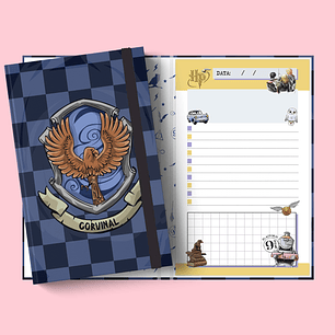 Arquivo Encadernação Kit Case + Bloco Harry 