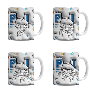 Arquivo Caneca Dia dos Pais Inflável Mãos 