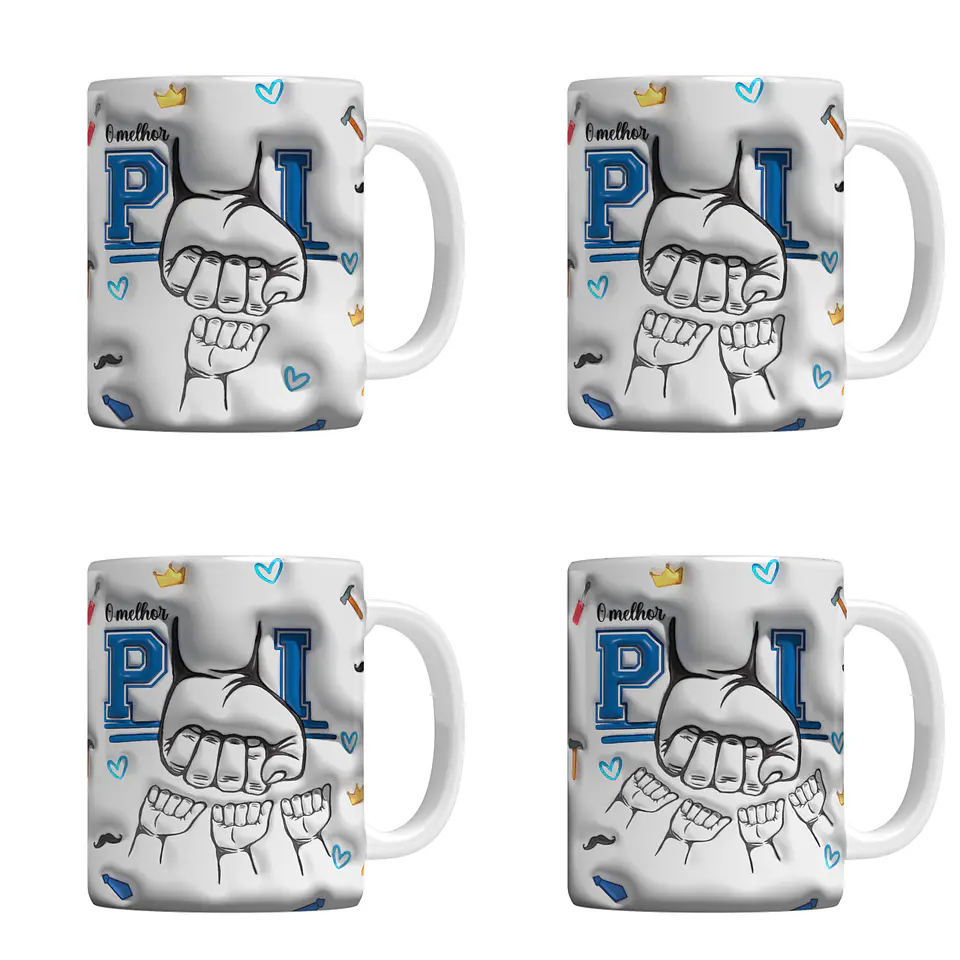 Arquivo Caneca Dia dos Pais Inflável Mãos  1