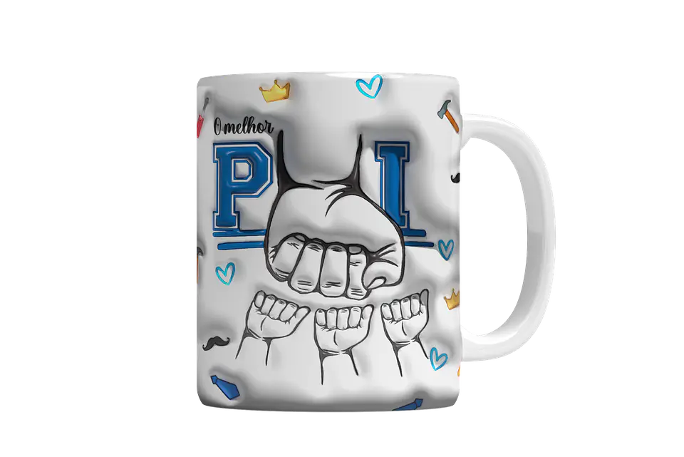 Arquivo Caneca Dia dos Pais Inflável Mãos  2