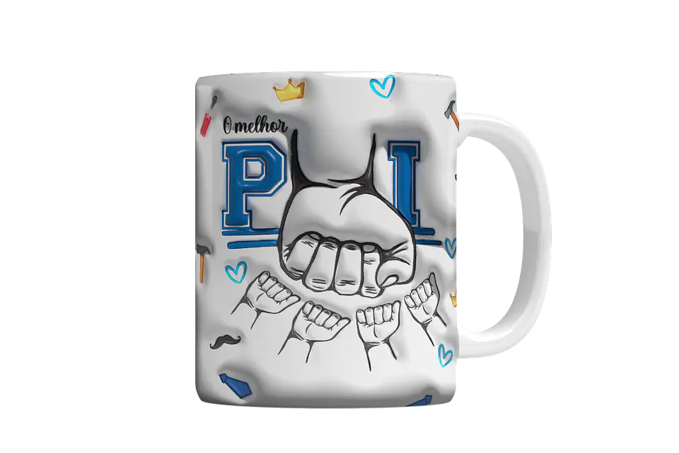 Arquivo Caneca Dia dos Pais Inflável Mãos  5