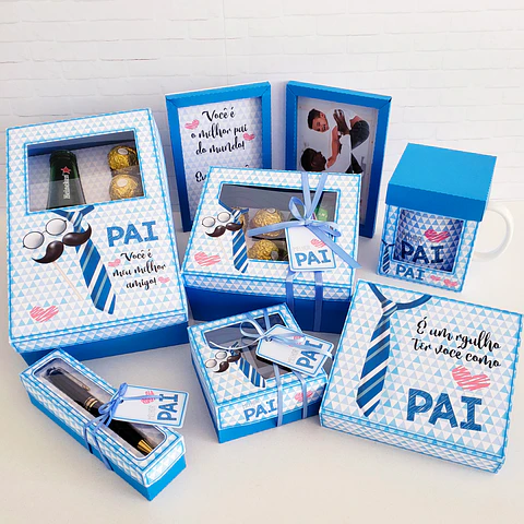 Arquivo de Corte Kit Dia dos Pais