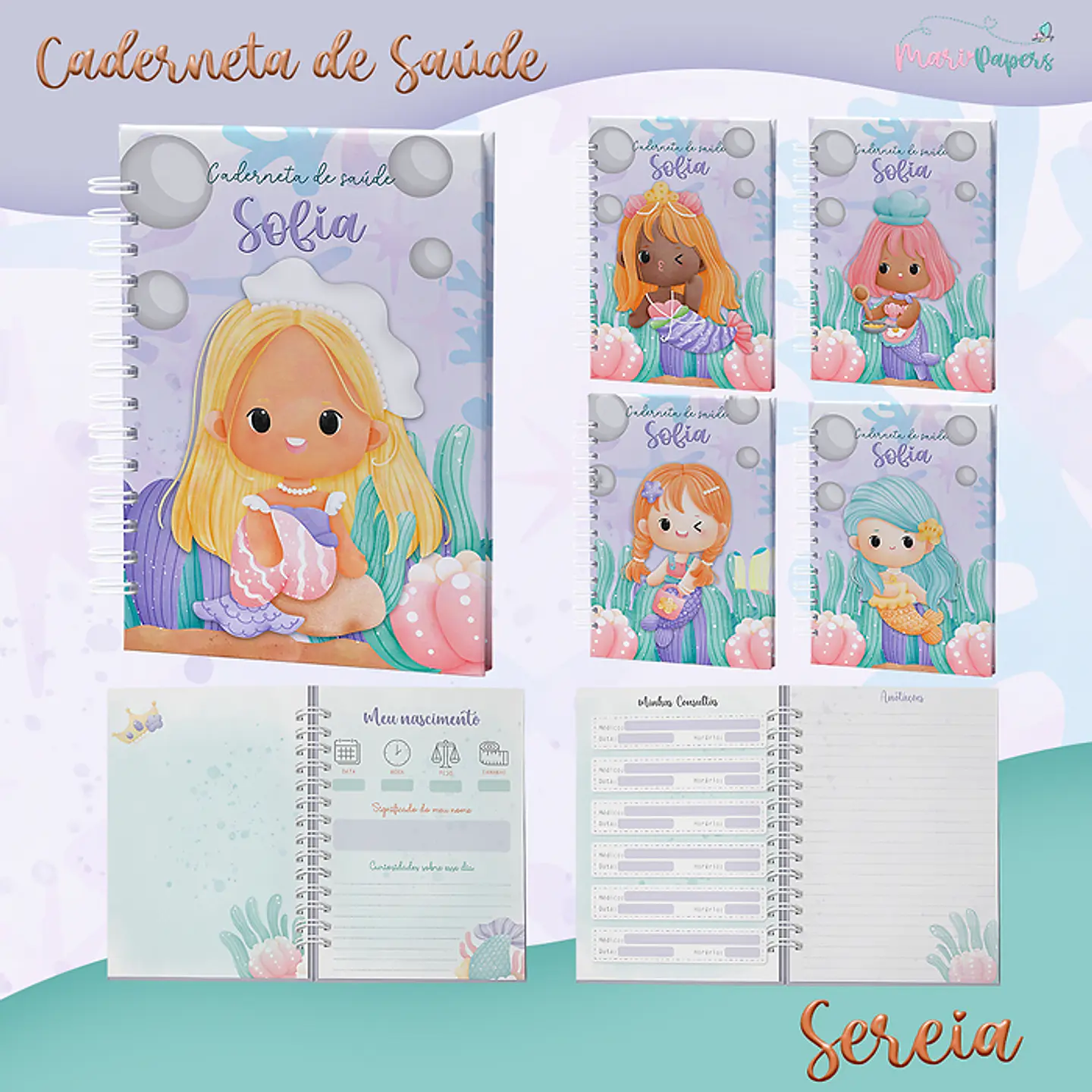 Arquivo Combo Encadernação Baby - 15 temas - mary 4