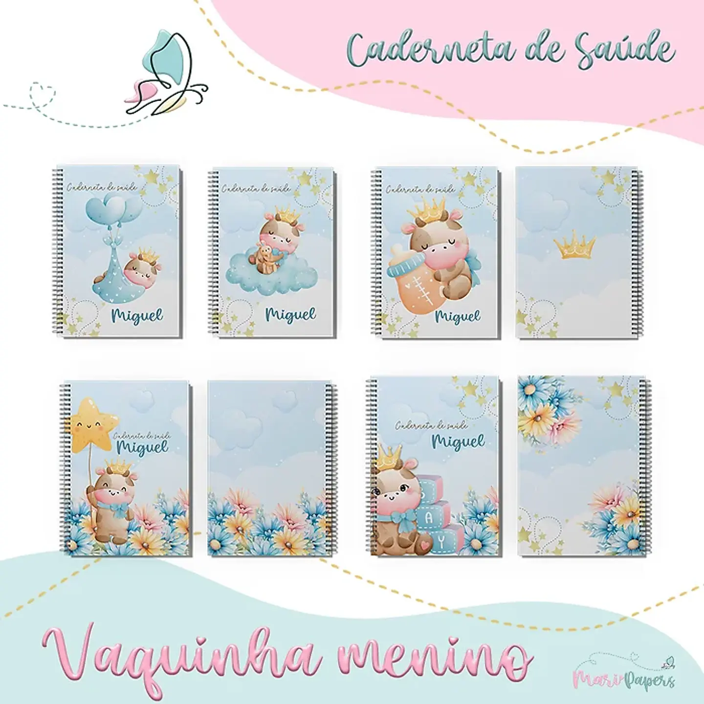 Arquivo Combo Encadernação Baby - 15 temas - mary 9